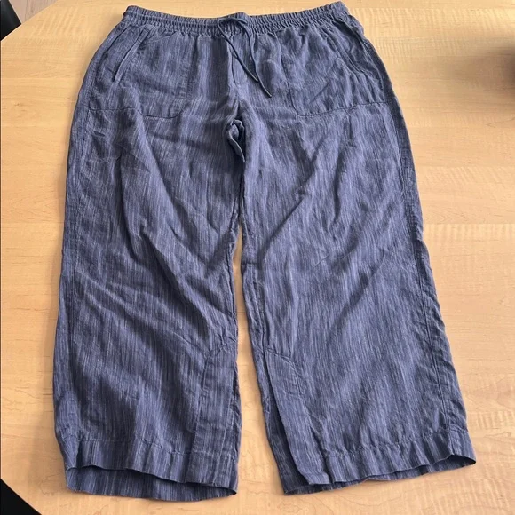 ATHLETA Retreat Linen High Rise Wide Leg Pant - Picture 6 of 14